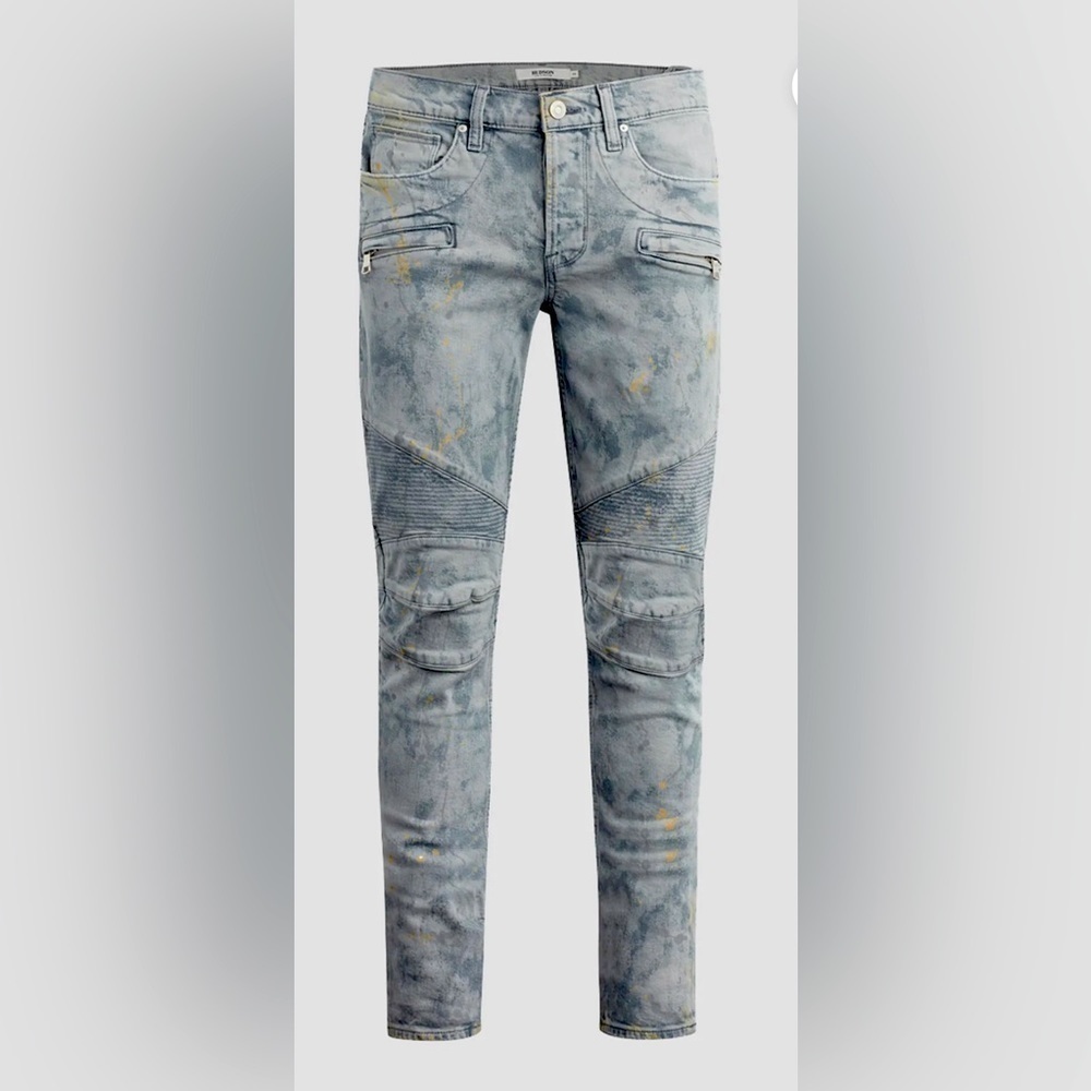 NWT Men's Hudson Blinder Skinny Biker Jeans - Size 31 - Picture 4 of 8